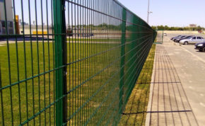 Современный забор в 3D стиле